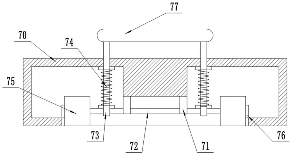 Wall flatness detection device for civil engineering