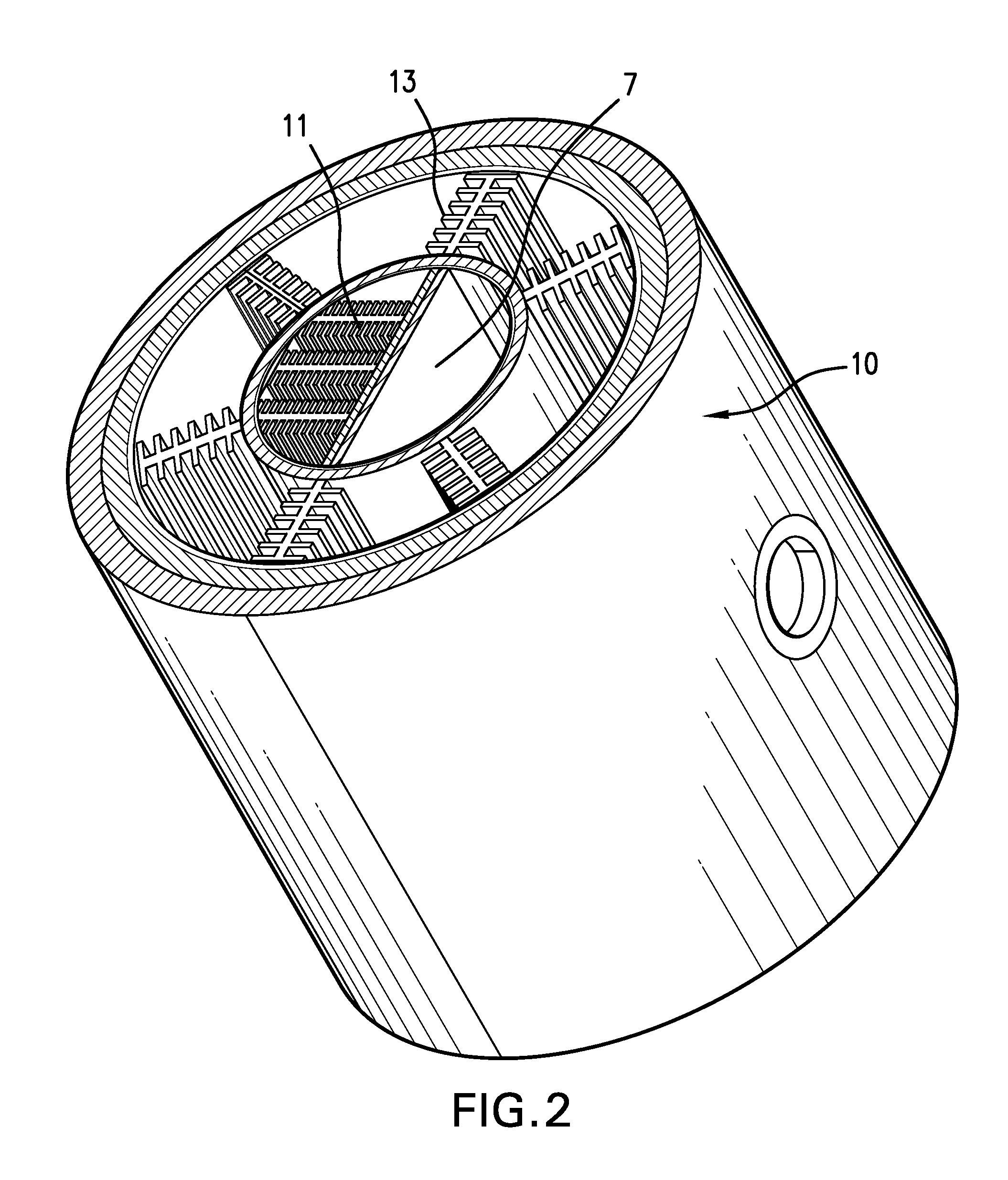 Solar chimney with internal solar collector