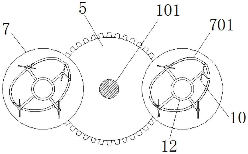 An auxiliary device for shallow sea kelp cultivation based on wind power generation