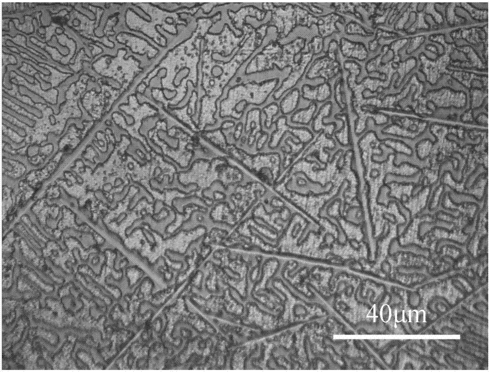 Preparation method of fine copper surface laser in-situ synthesis ceramic reinforced cladding layer