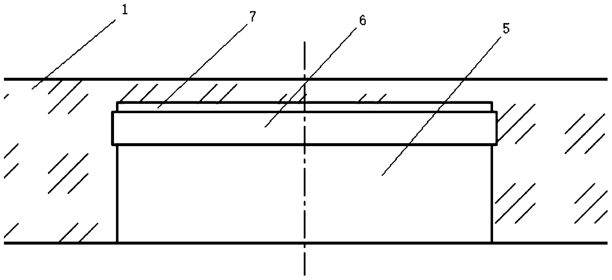 Rigid heat dissipation device for medium-and-small-caliber space reflector