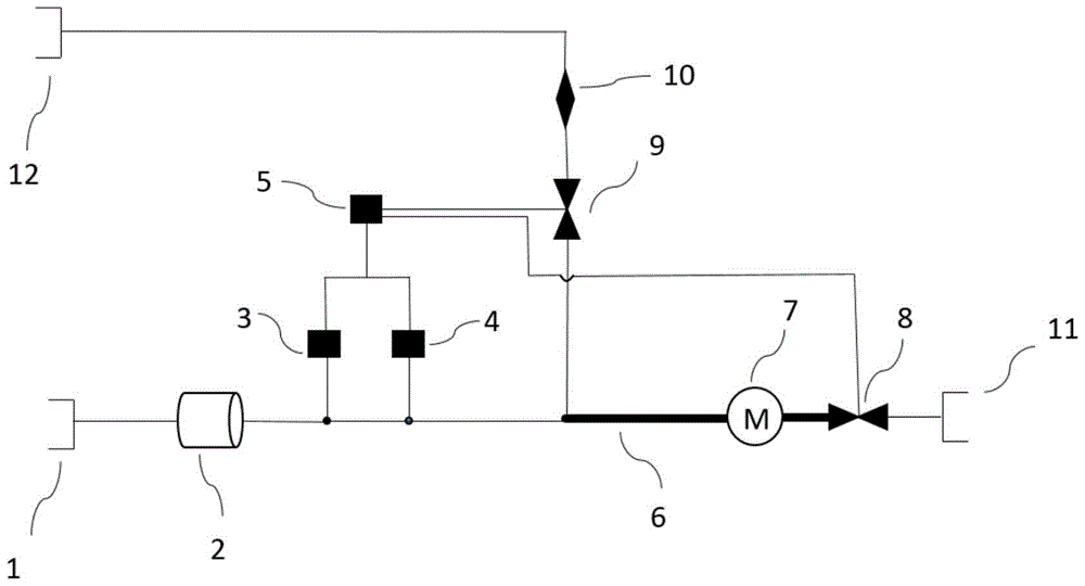 A precise metering device for liquefied natural gas filling