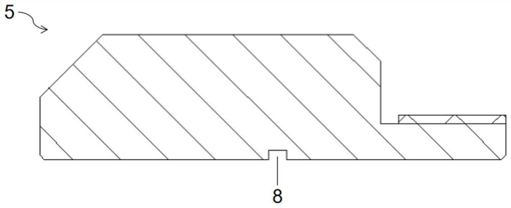 Target holder for cylindrical fragment simulation bomb and use method of target holder