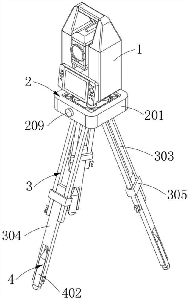 Total station robot based on big data