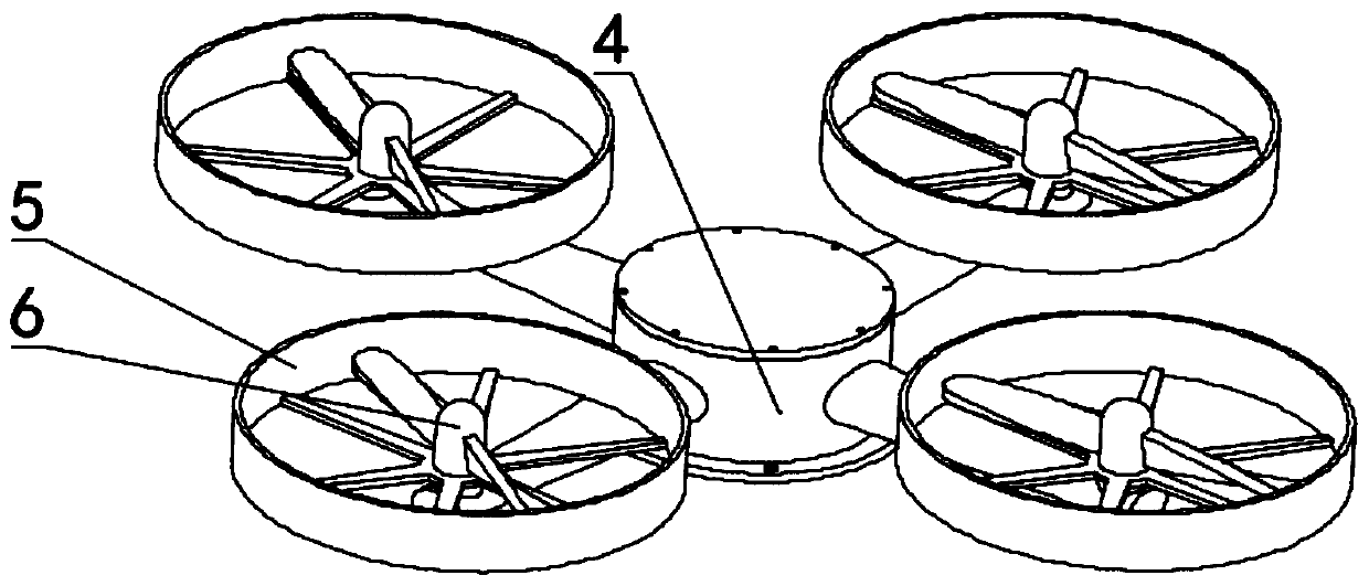 A rotary wing robot for logistics distribution