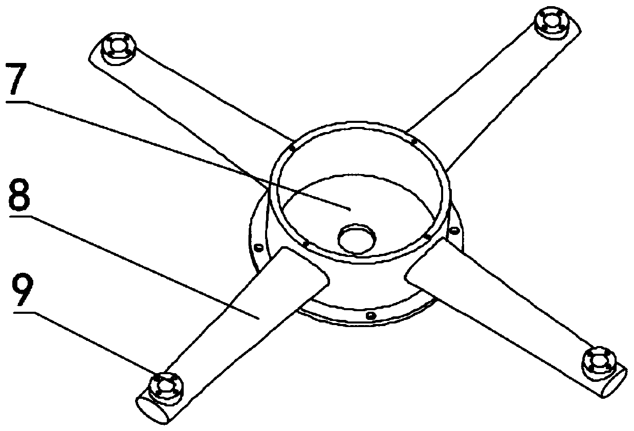 A rotary wing robot for logistics distribution