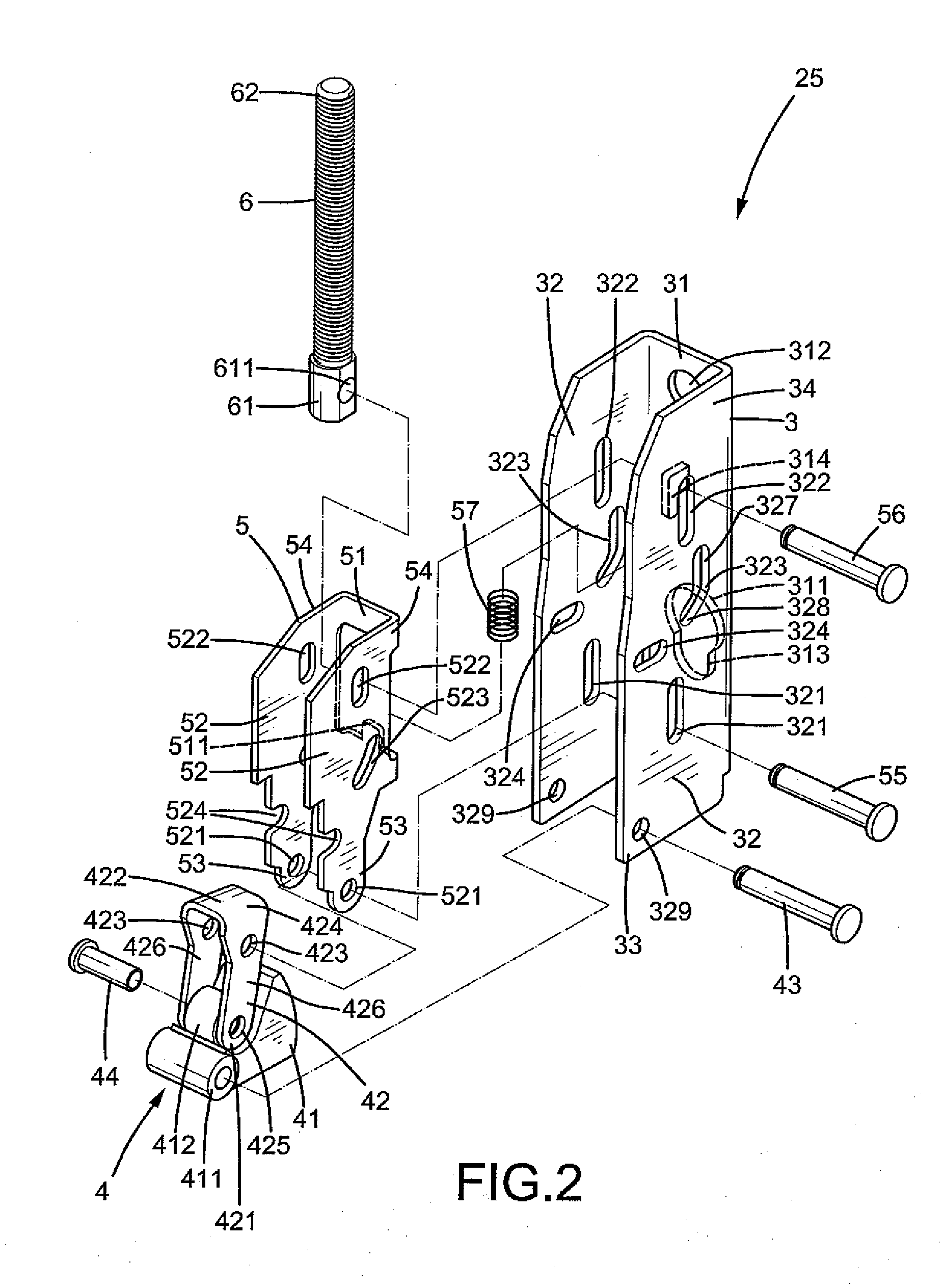 Universal Assembly for Top and Bottom Latches