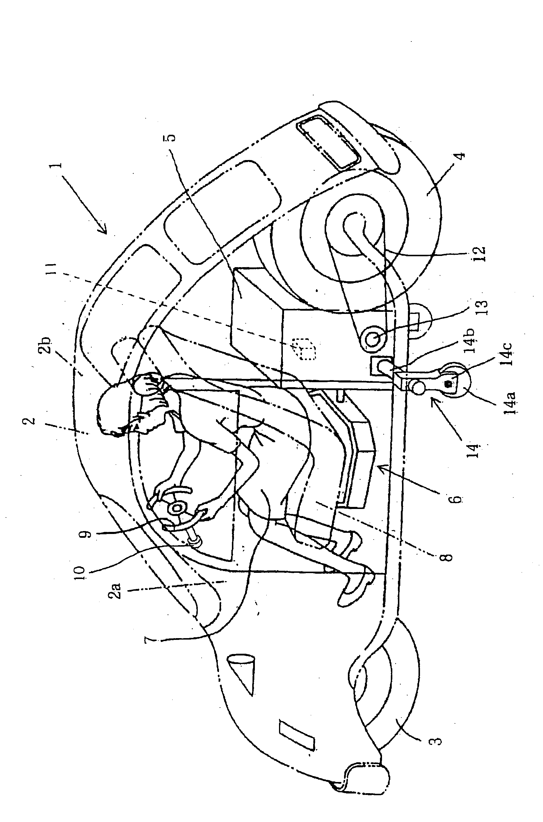 Self-supporting automatic vehicle