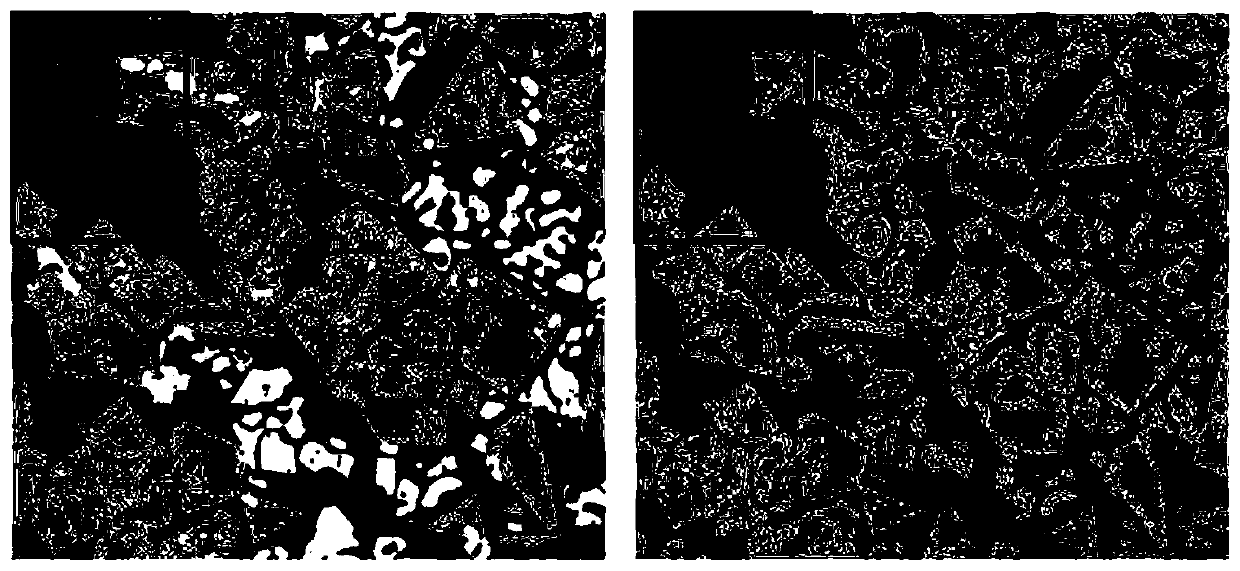 Complex sinter three-dimensional microscopic mineral phase analysis method based on feature fusion