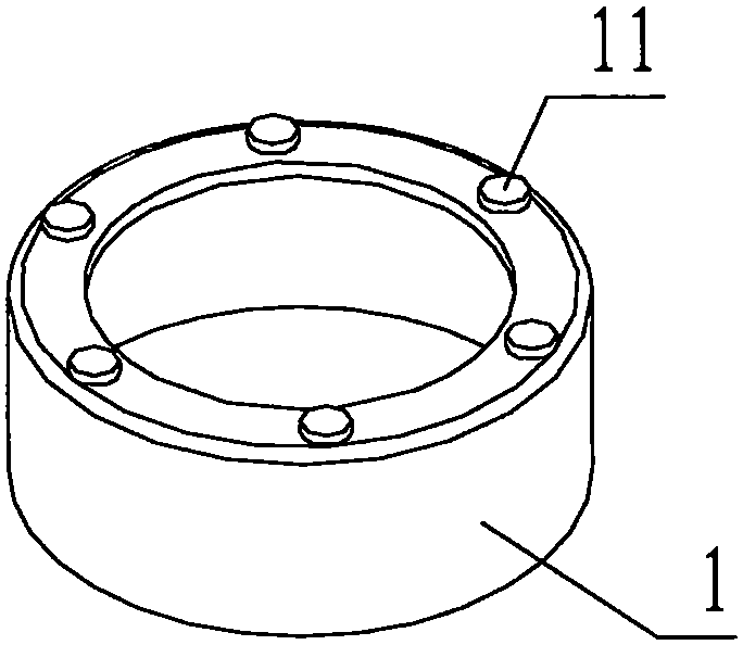 Automobile power-assisted steering motor rotor bearing lining