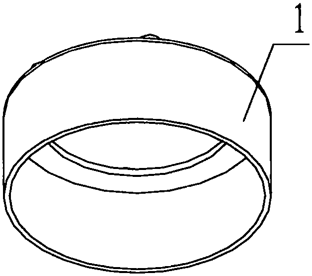 Automobile power-assisted steering motor rotor bearing lining