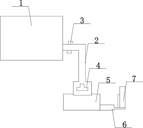 Garden irrigating device