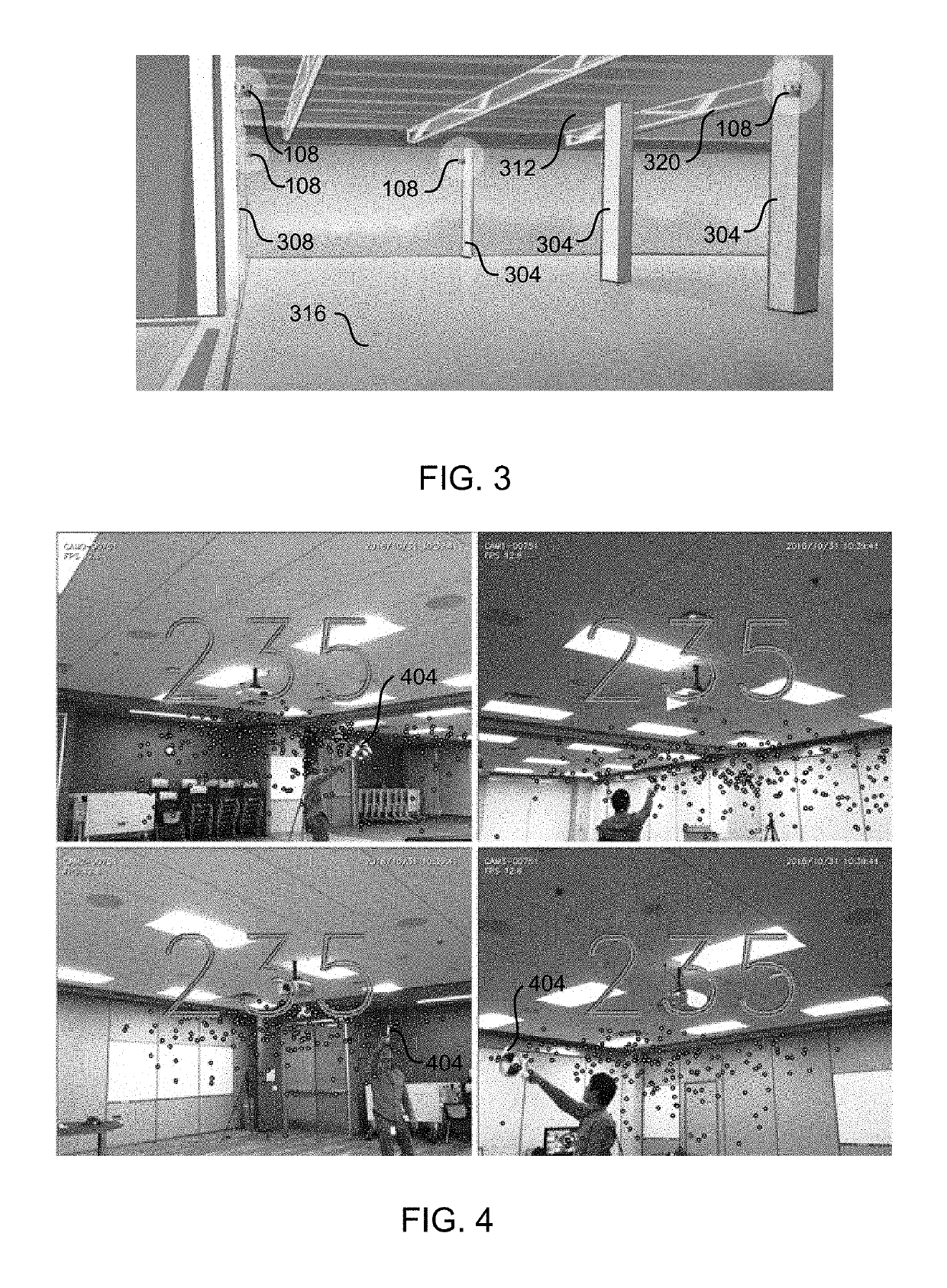 Calibration approach for camera placement