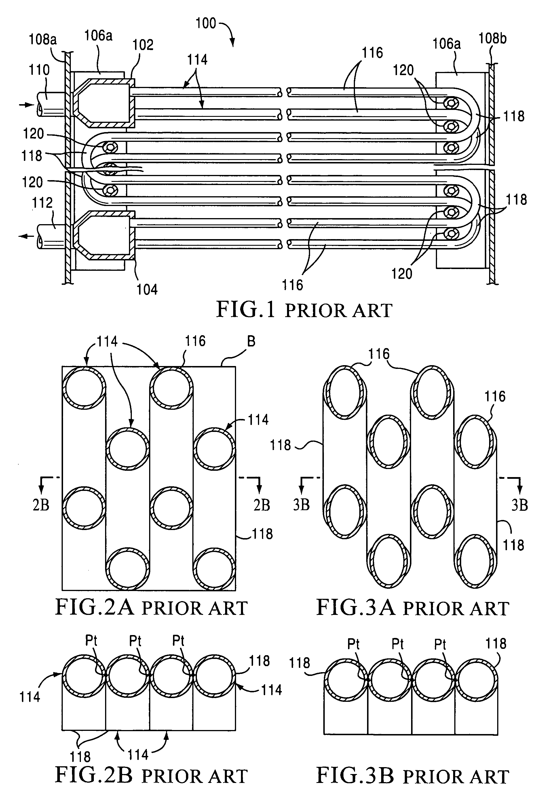 Heat exchanger apparatus incorporating elliptically-shaped serpentine tube bodies