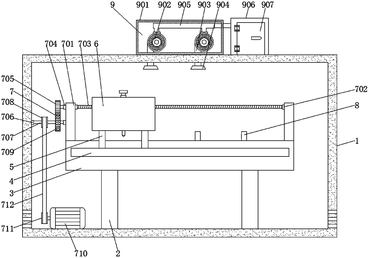 Solar cell panel cutting device