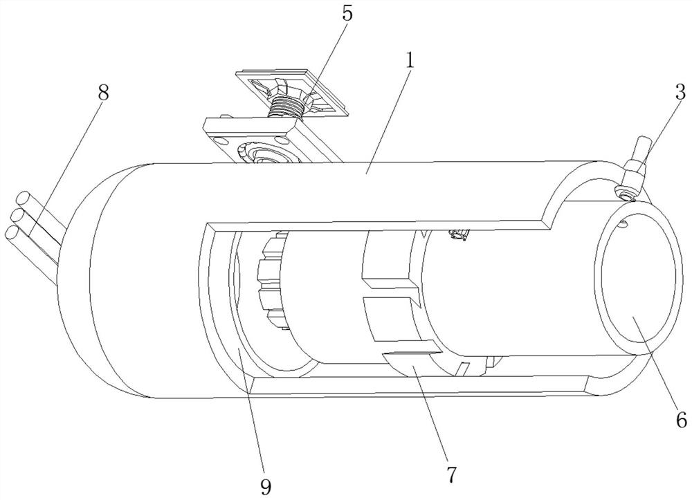 Combined hydraulic cylinder with floating cylinder body