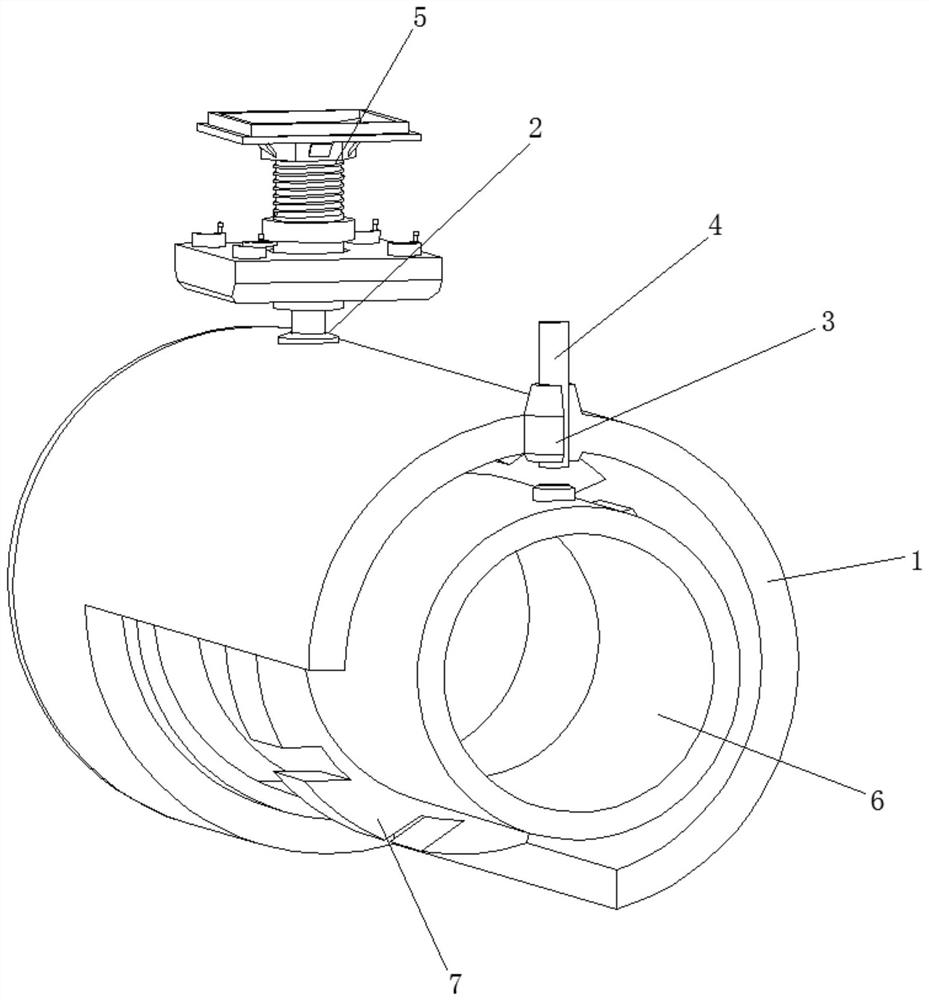 Combined hydraulic cylinder with floating cylinder body