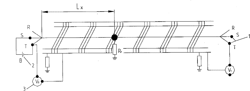 A method for detecting grounding faults of bridge cables