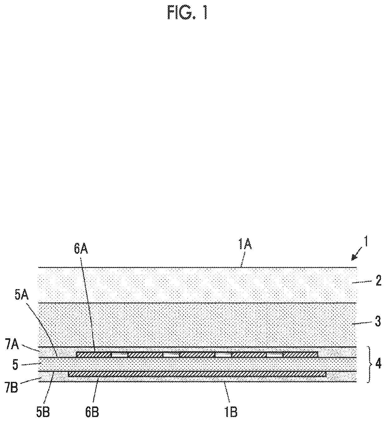 Conductive member, touch panel, and display device