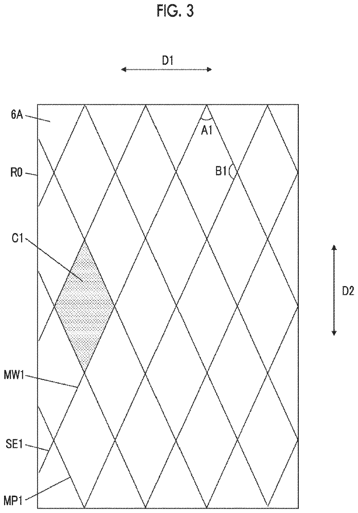 Conductive member, touch panel, and display device