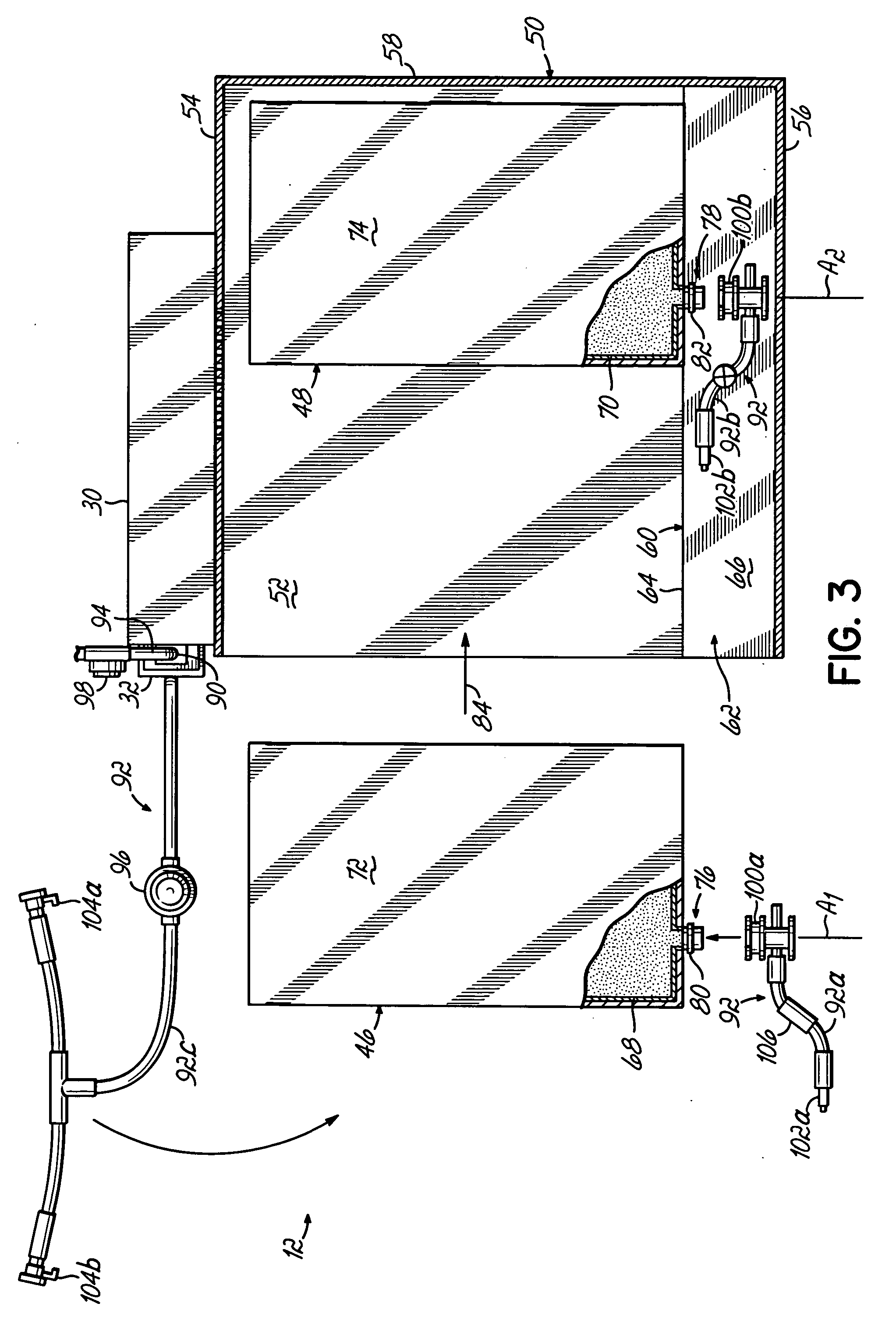 Oil delivery system for a popcorn popping machine