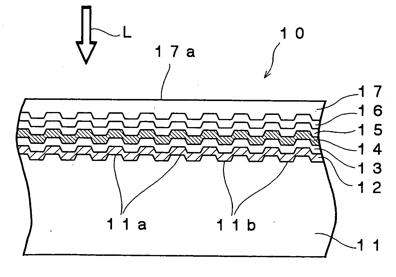 Optical recording medium and data recording apparatus for recording data in the same