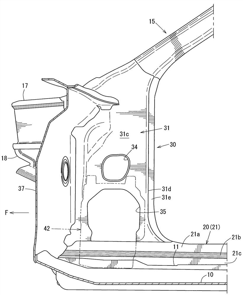 Speaker arrangement structure for vehicle