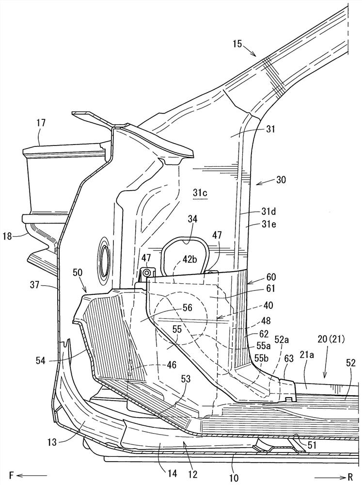 Speaker arrangement structure for vehicle