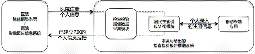 Check inspection report push system and method