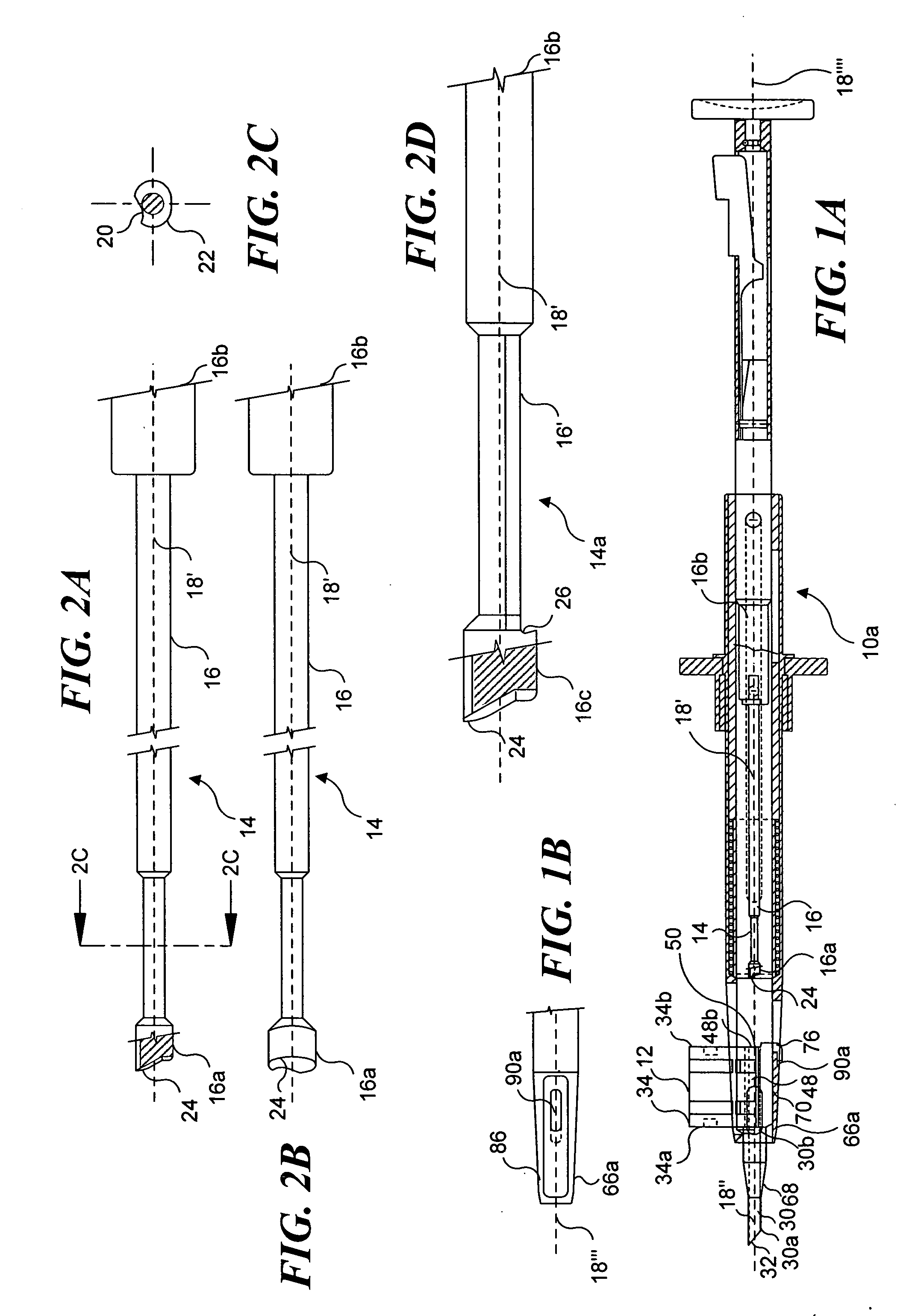 Intraocular lens inserter system components