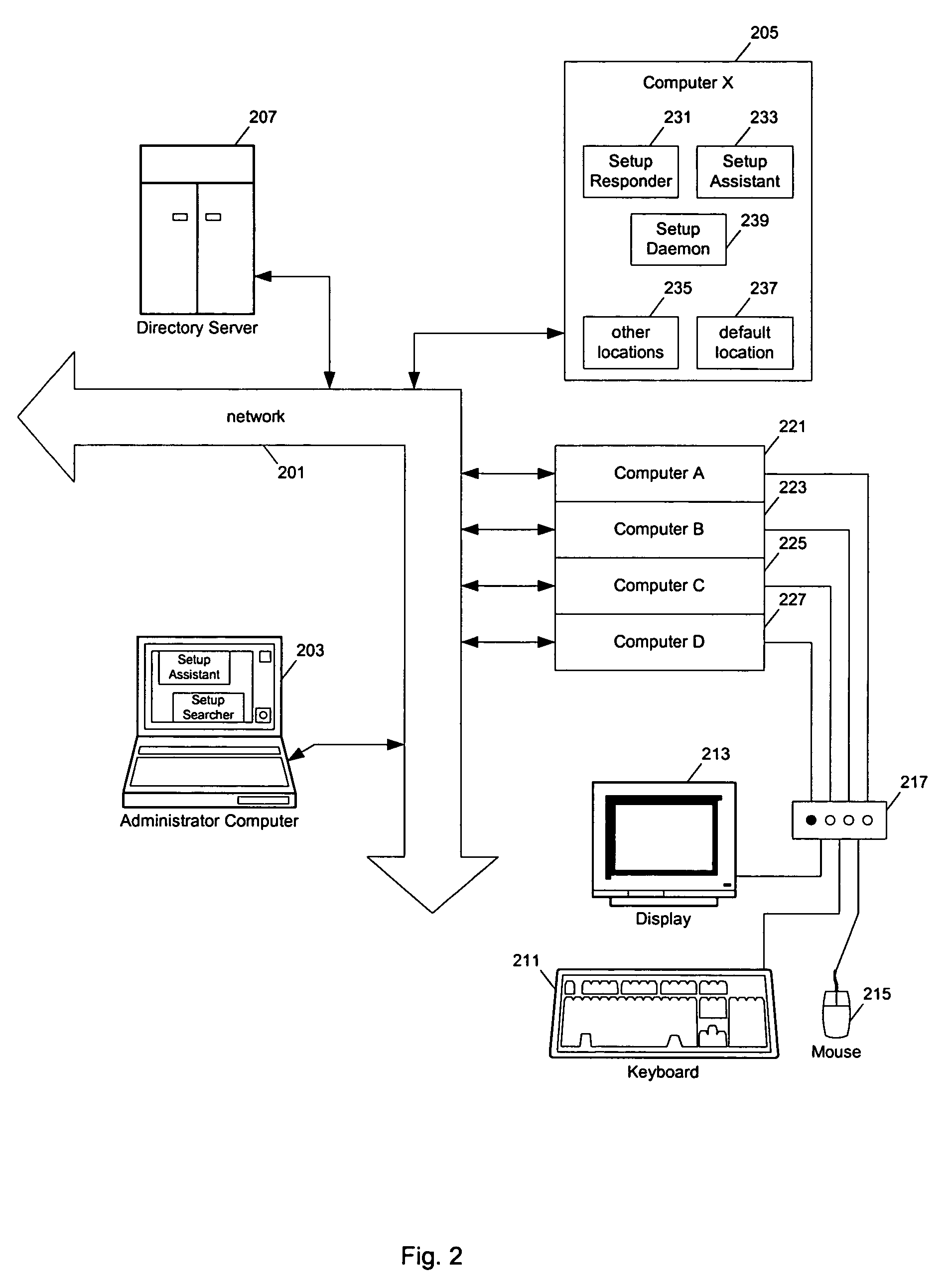 Software setup system