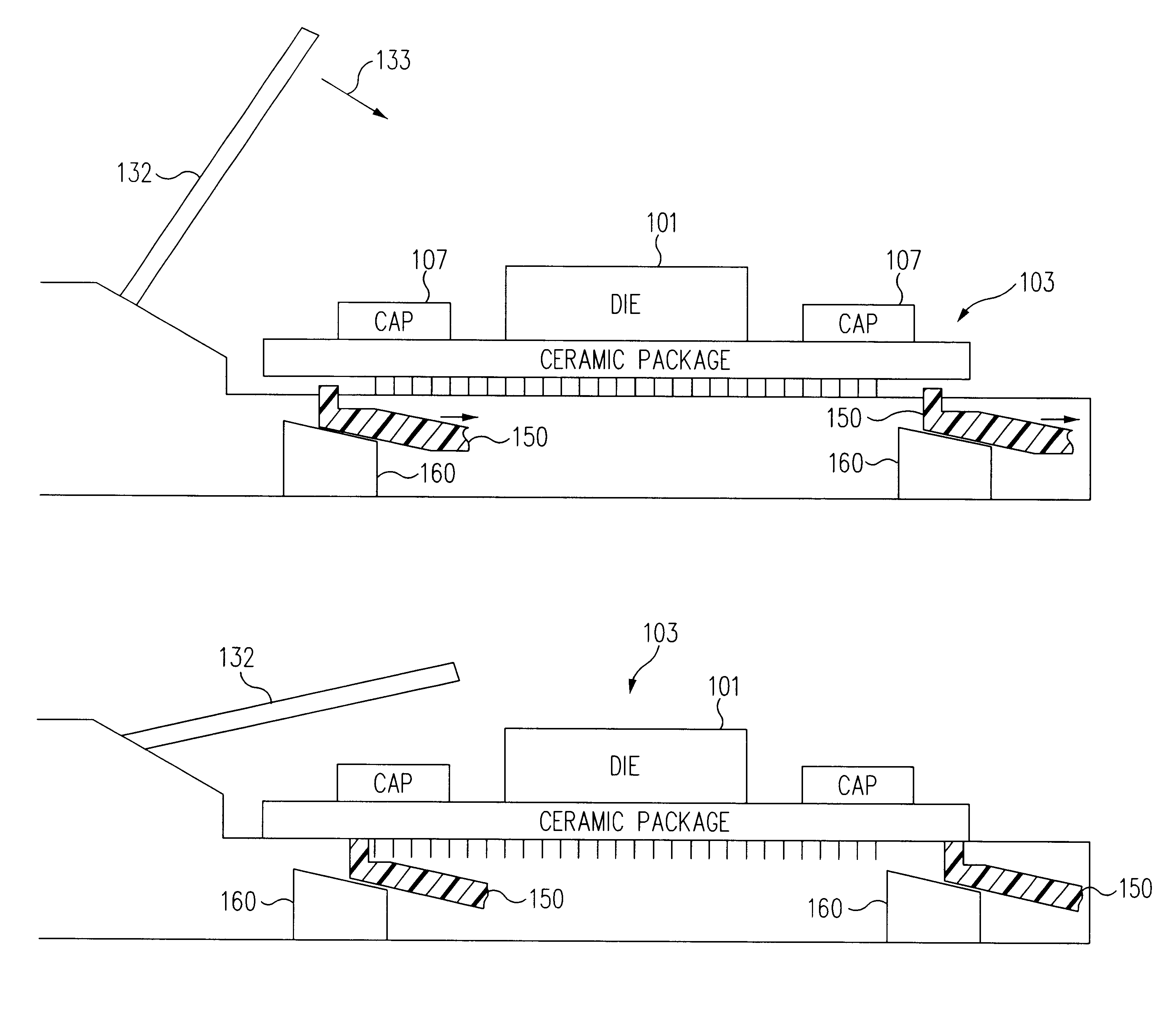 Method and apparatus for lifting an integrated circuit from a socket