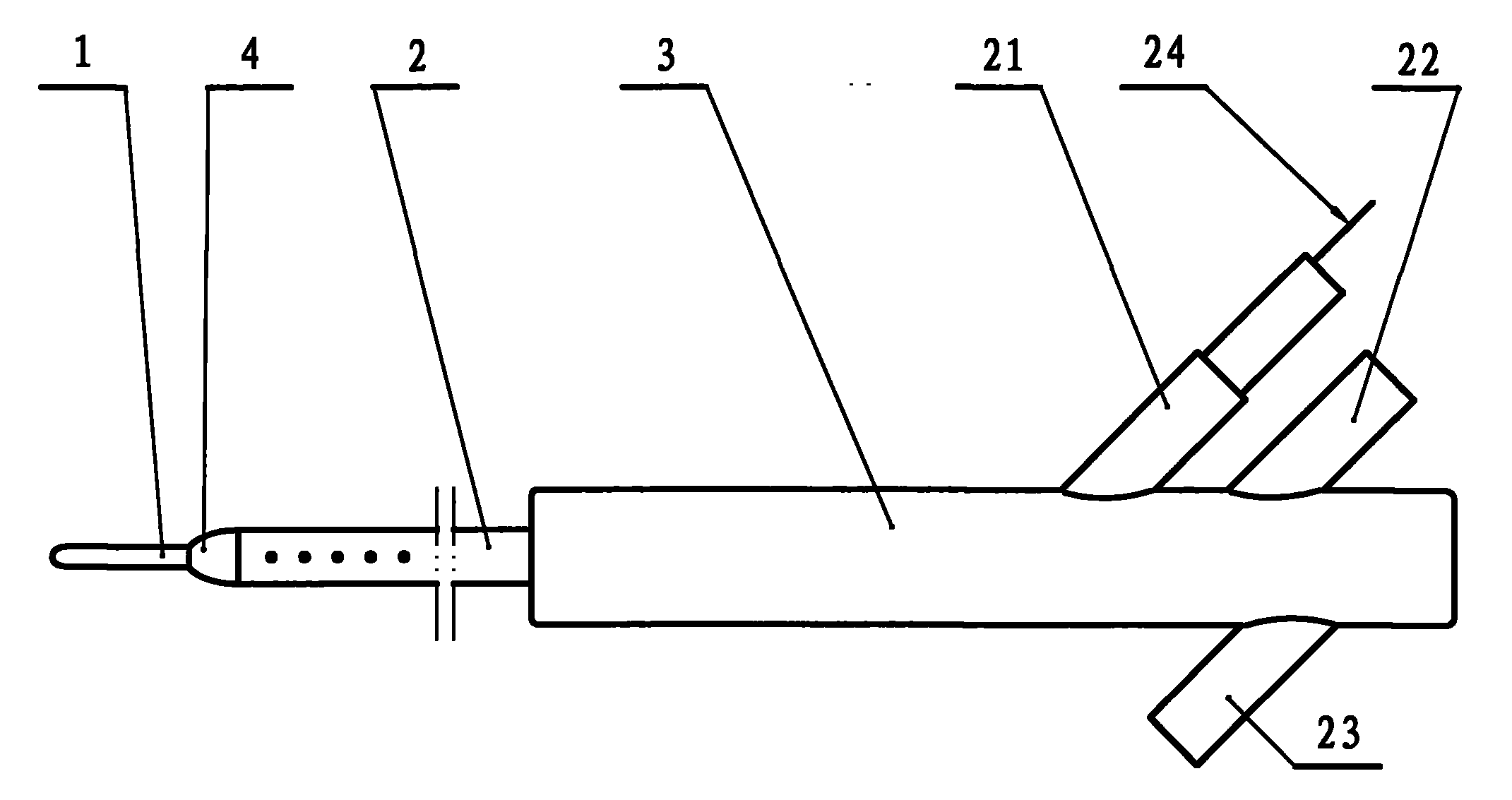 Colon endoscope with monitoring function