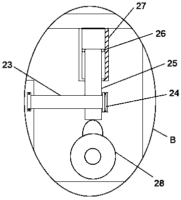 Layered screening machine for grinding of environment-friendly natural building gypsum