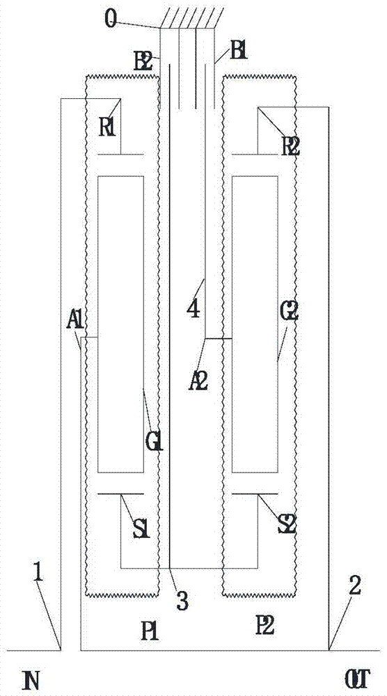 An electric drive planetary gear transmission