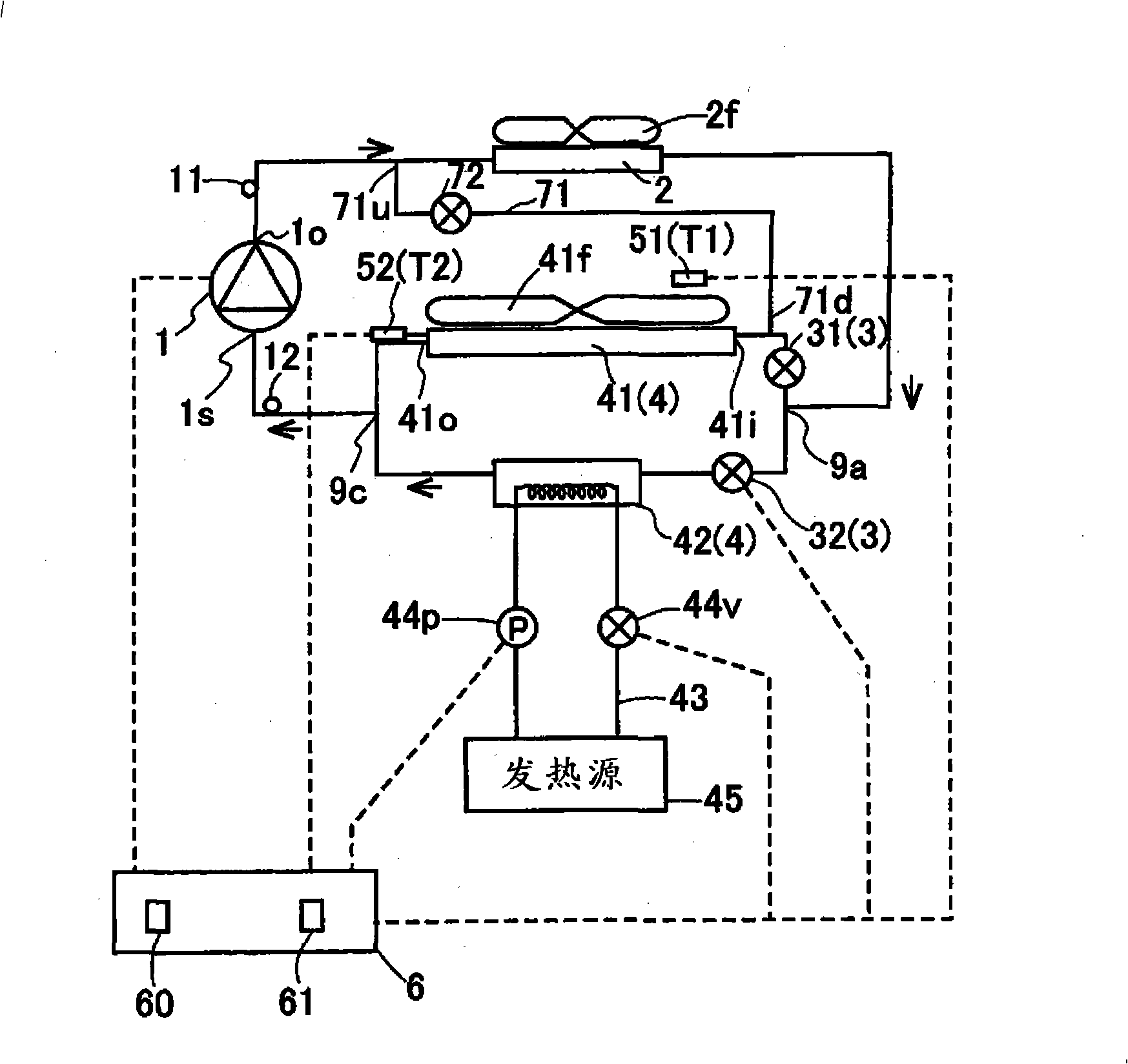 Refrigeration circulation device