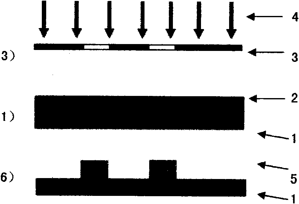 High-fluorine negative photoresist and application thereof to polymer optical waveguide device