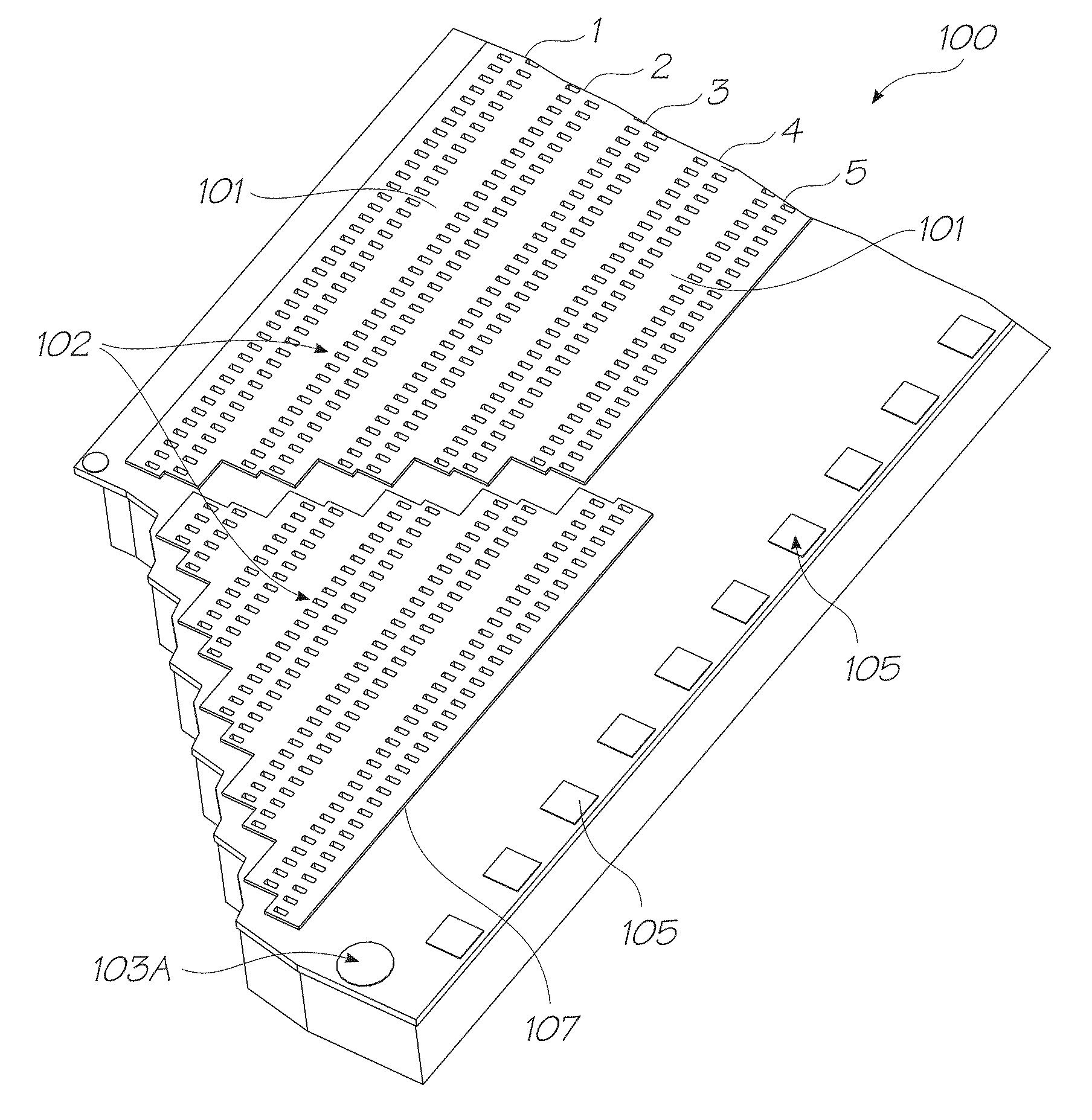 Printer for minimizing adverse mixing of high and low luminance inks at nozzle face of inkjet printhead