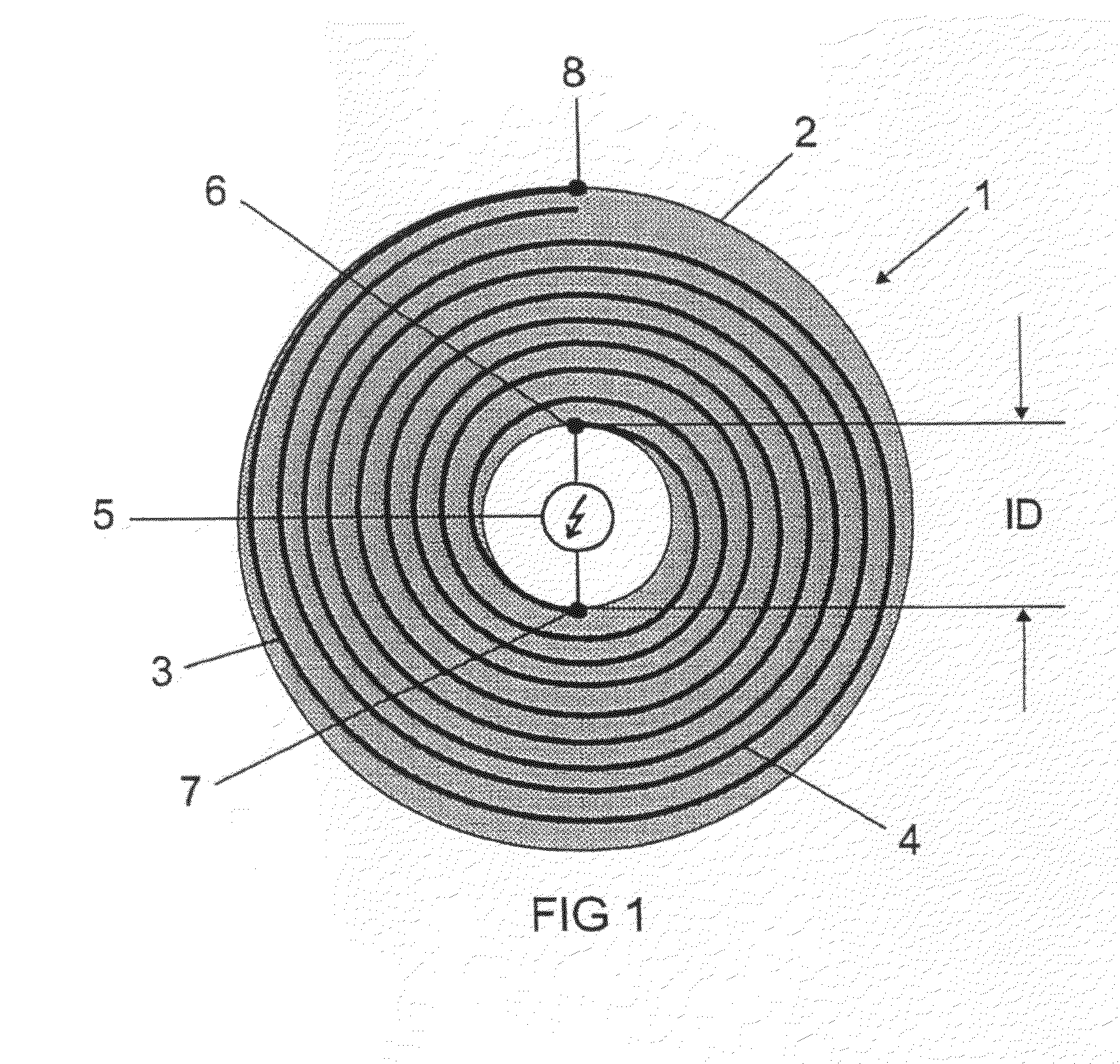 High-pressure discharge lamp with improved ignitability and high-voltage pulse generator