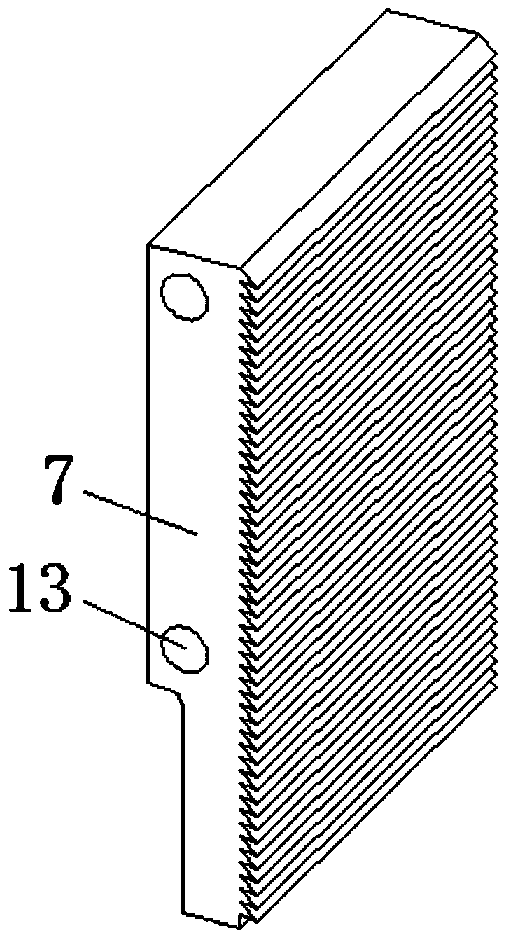 Steel fiber drawing device in concrete