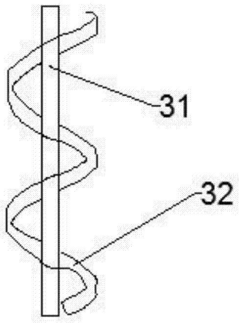 An all-plastic elastic flame-retardant elevator balance compensation chain