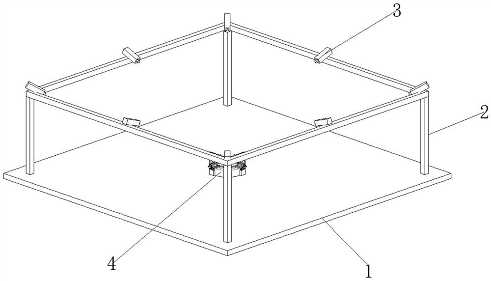 Cleaning robot performance detection system based on dynamic capture camera