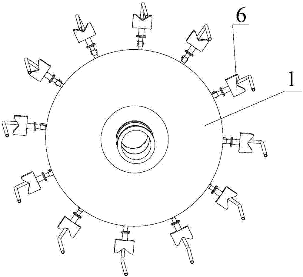 Worm filter device with external filters