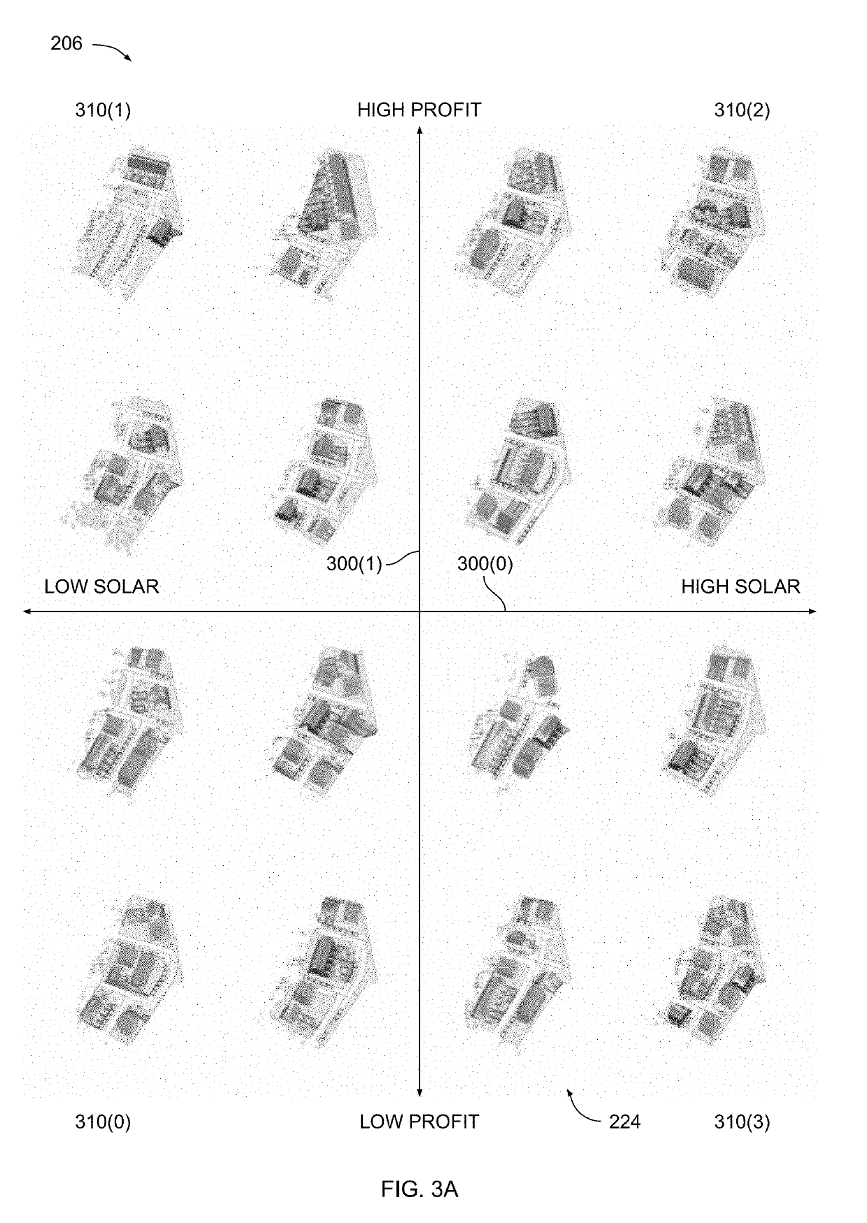 Techniques for automatically analyzing competing design objectives when generating designs for urban design projects