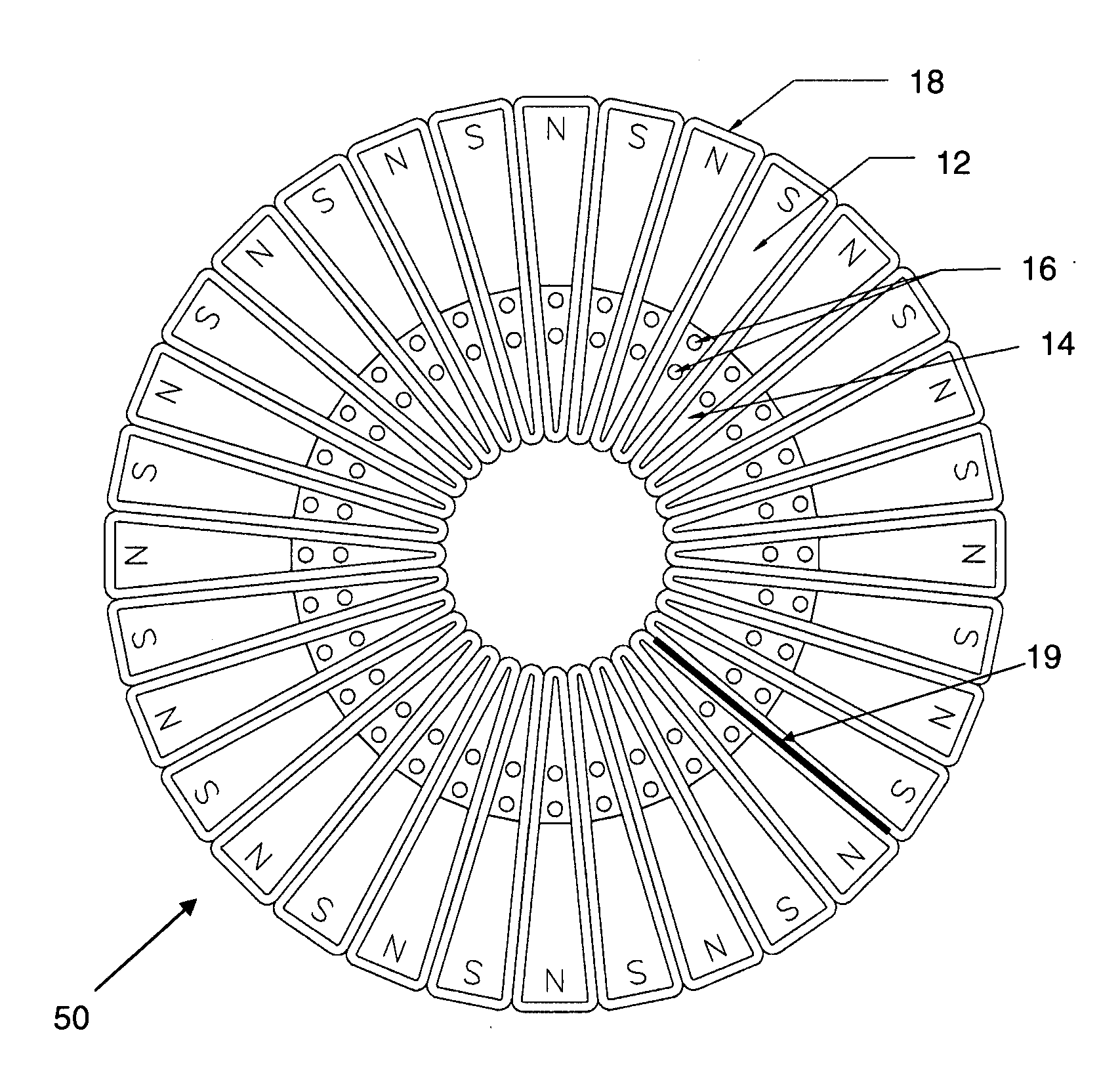 Segmented composite rotor