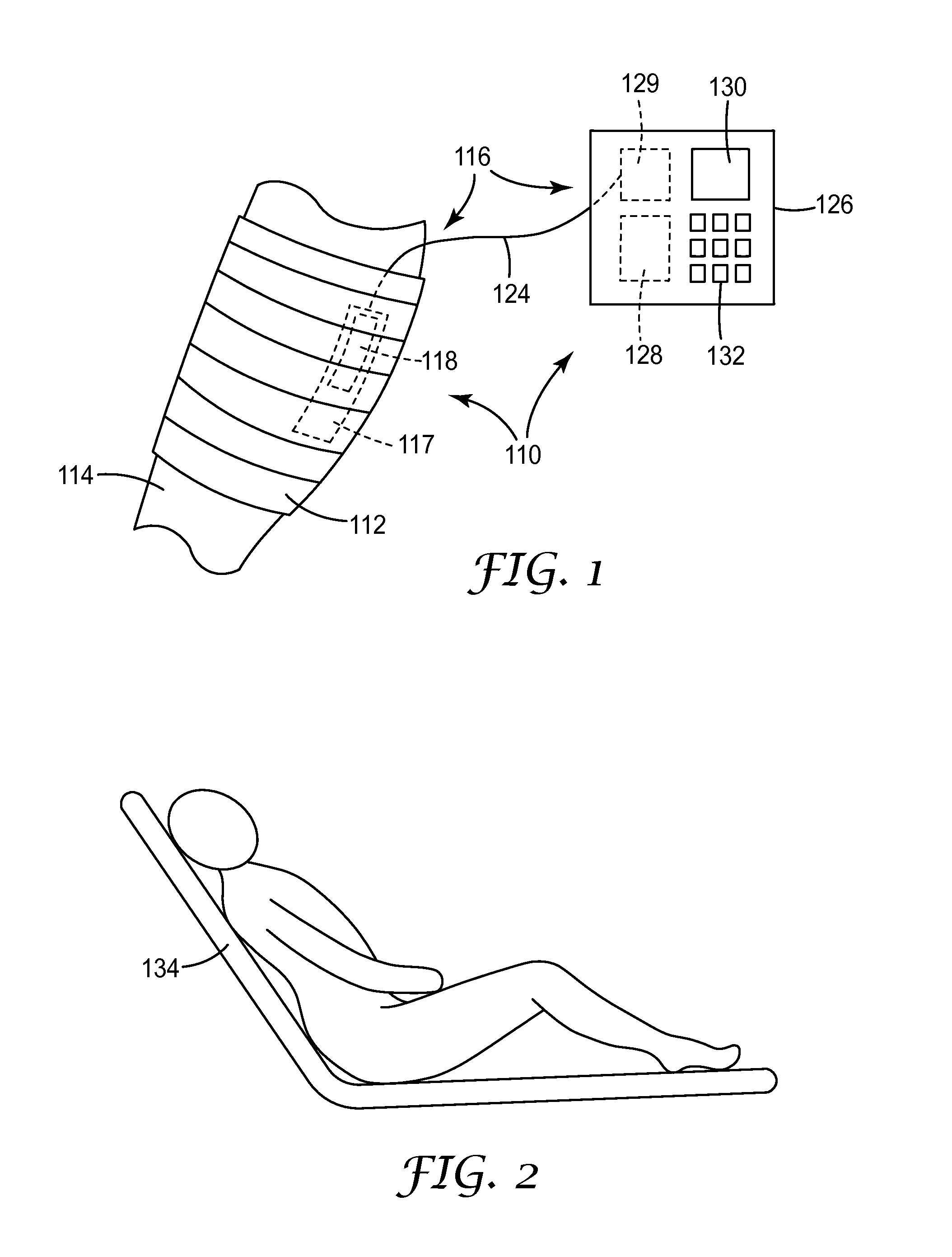 Monitoring system for determining the efficacy of a compression device