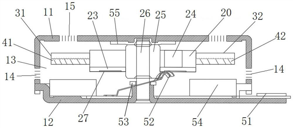 Motor and electronic device