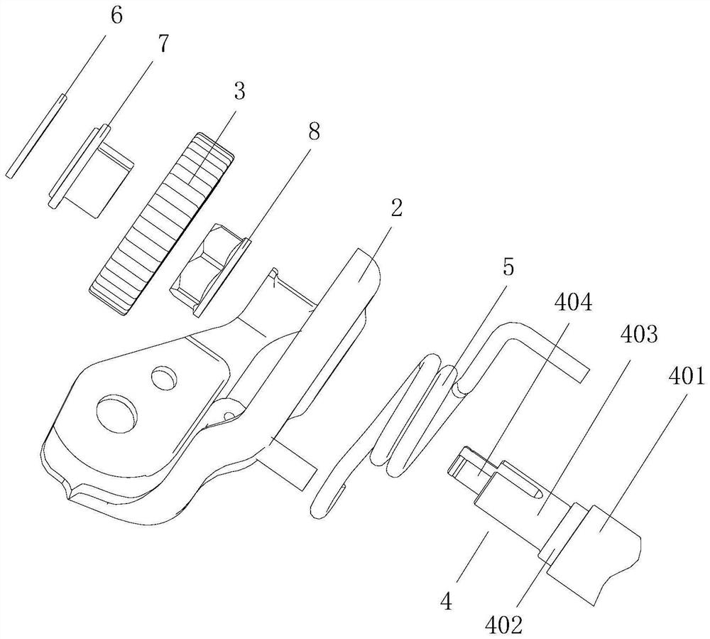 Seat backrest angle adjusting structure with buffering and damping functions