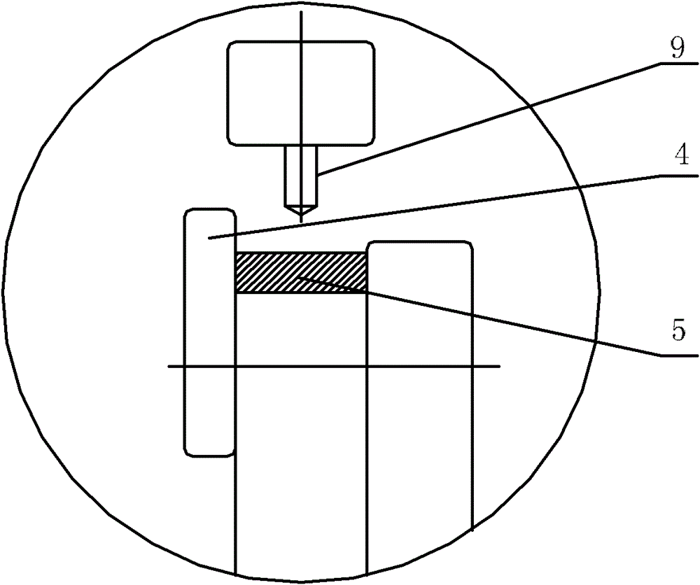 Process for machining isolated steel belt of slewing bearing steel ball