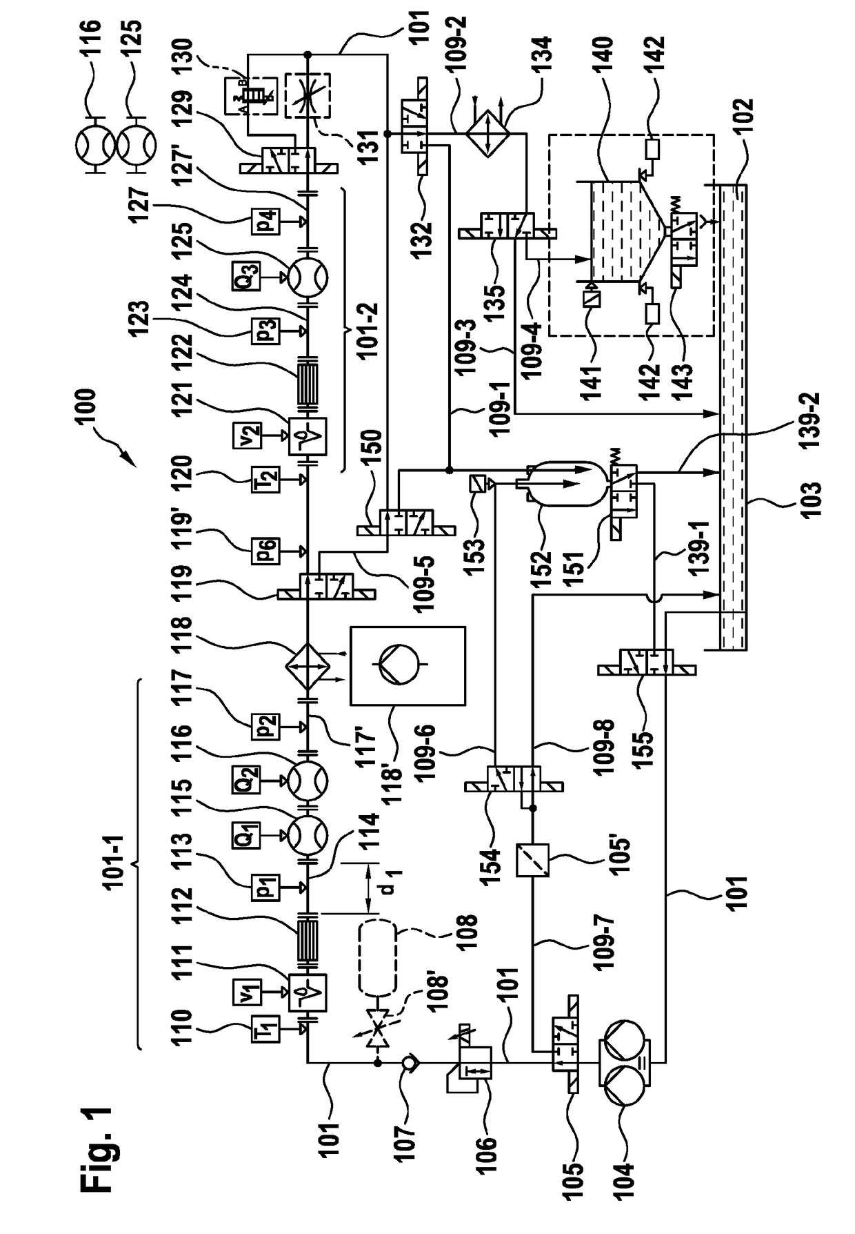 Method for calibrating flow meters for fluid media